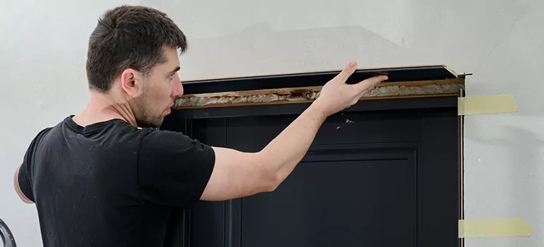 Wood Door Hole Repair in Hollywood, FL