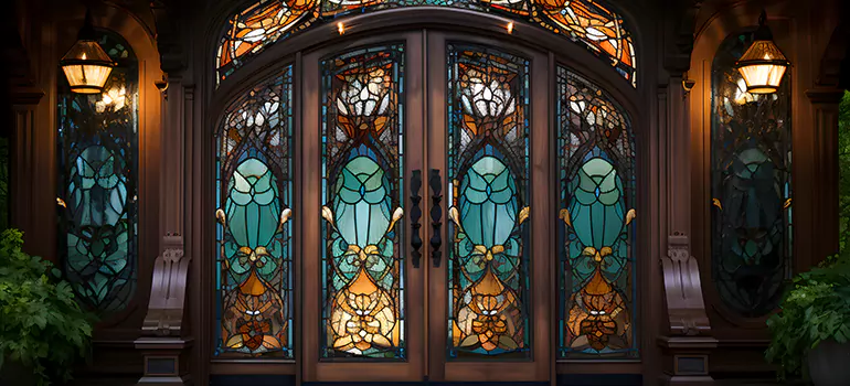 Wrought Iron Storm Door in Hollywood, FL