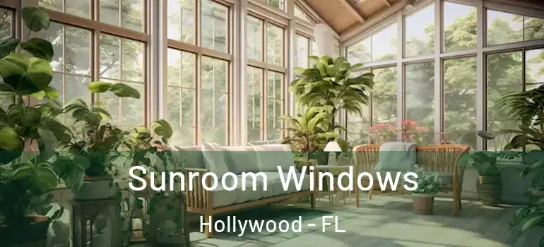  Sunroom Windows Hollywood - FL